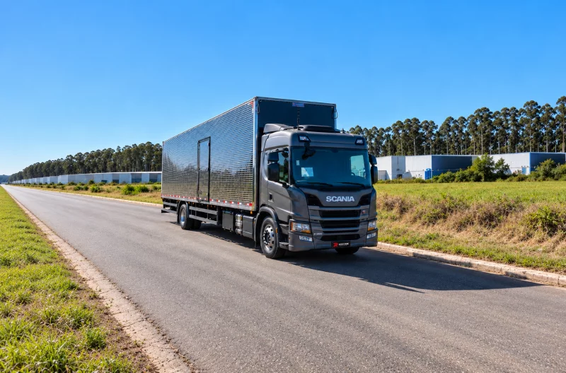 Scania P280 Baú 
